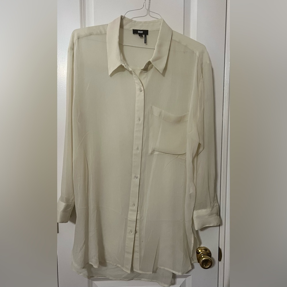 Women’s sheer tunic with camisole